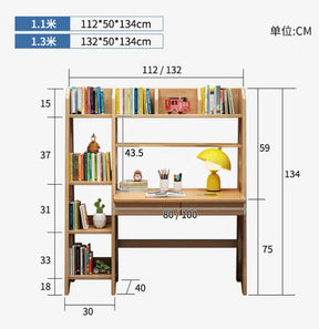 Pink Bryla Study Desk and Z Shape Chair  set