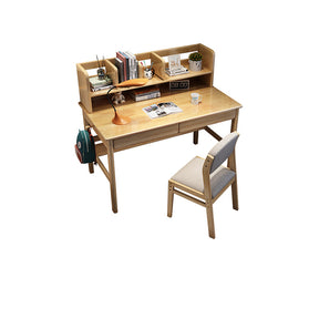 Natural Blythe Study Desk and Selee Chair  set