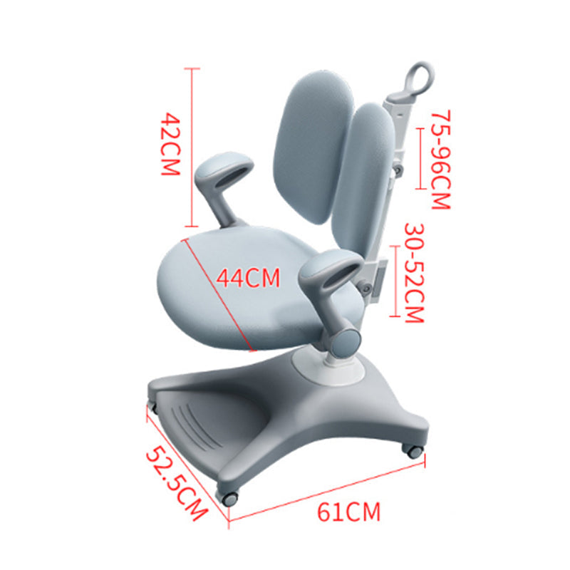 Blue Stanselly Study Desk and Adjustable Chair  set