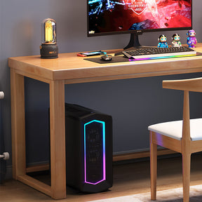 Perdue Minimalist Solid Wood Multi-Purpose Corner Desk/Gaming Desk/Study Desk