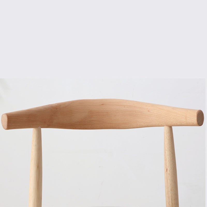 Leo Timber  Chair/Solid wood legs/ PU leather/Minimalist/Black Cushion