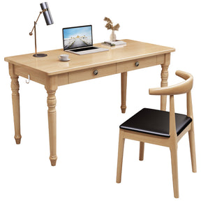 Natural Bonard Study Desk and Leo Chair  set