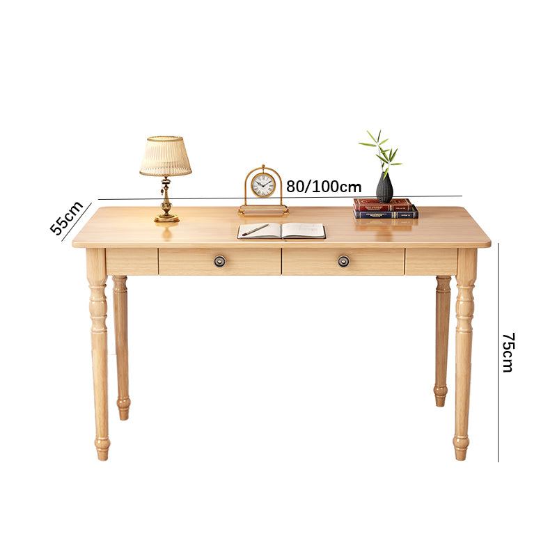 Natural Bonard Study Desk and Leo Chair  set