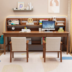 Walnut Dalenna Study Desk and Pier Chairs  set