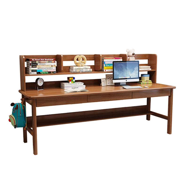 Walnut Dalenna Study Desk and Pier Chairs  set