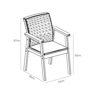 Walnut Dalenna Study Desk and Pier Chairs  set