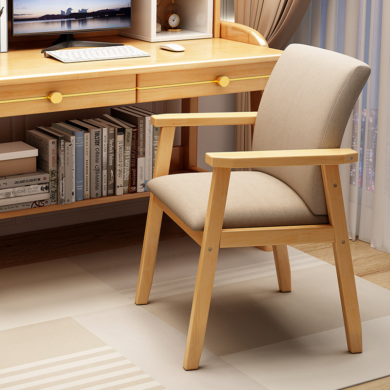 Natural Bahid Study Desk and Pier Chair  set