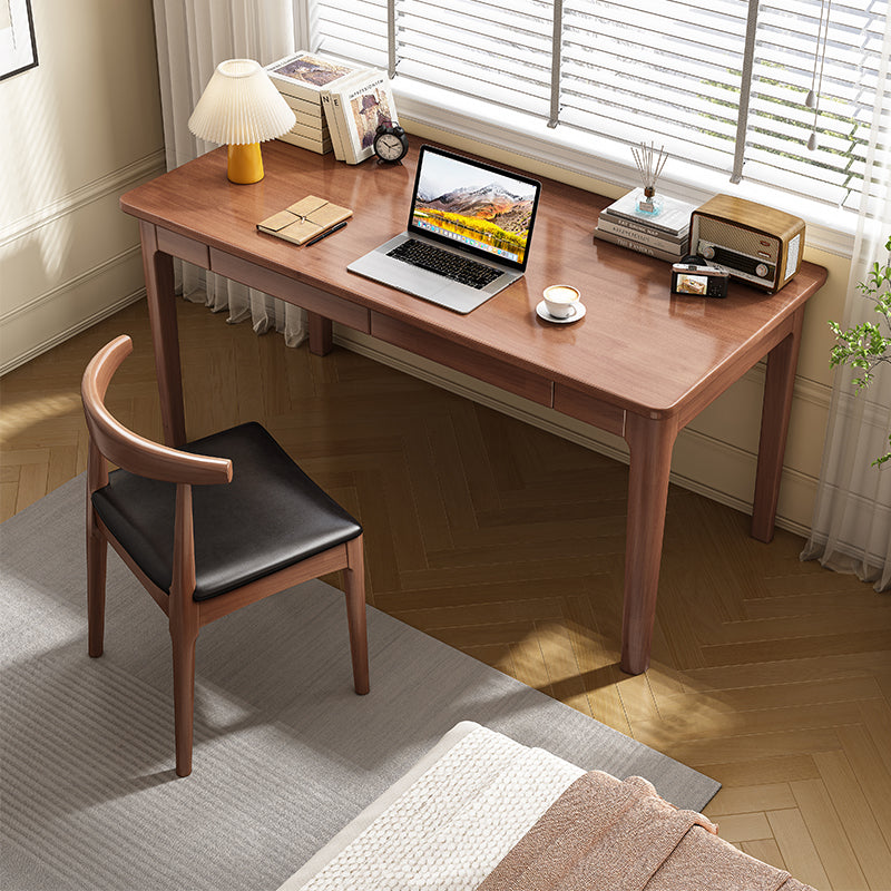 Walnut Mitch Study Desk and Leo Chair  set