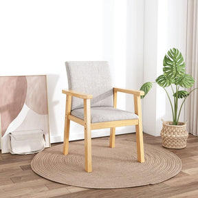 Natural Bahid Study Desk and Pier Chair  set