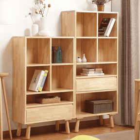 Solid Wood Shelf Bookcase/Showcase/1.2M/1.5M