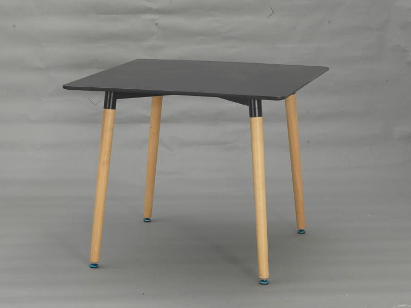 Modern Design Square Table/Black/80*80cm